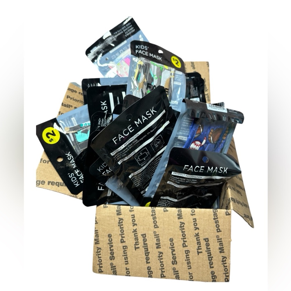Assorted Face Masks bundle for Kids